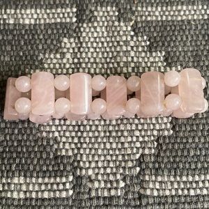 Genuine Rose quartz bracelet